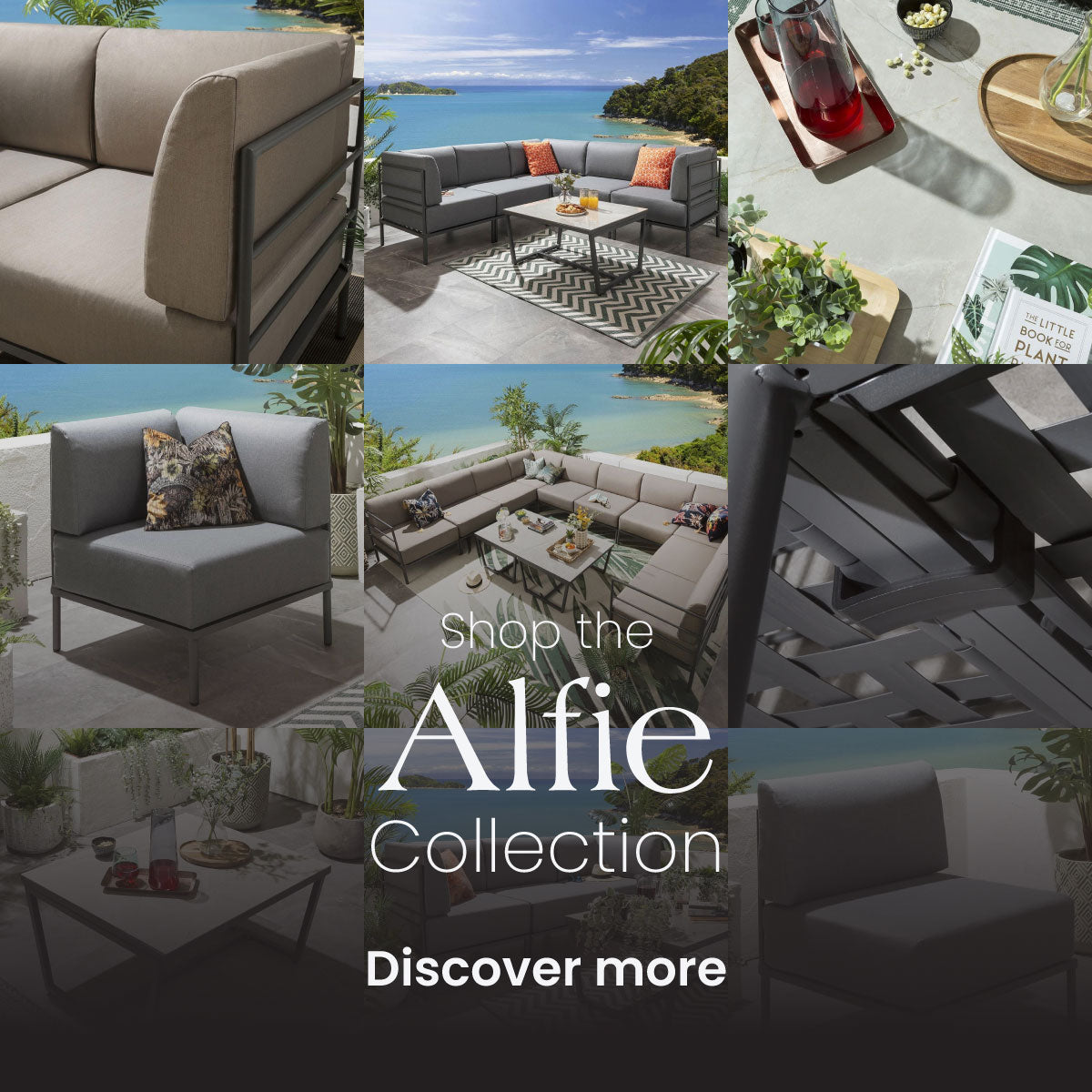 Alfie Luxury Garden Sofa Collection