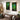 Quatropi 2-Piece Modern Abstract Lotus Wall Artwork Set Black Green 120x90cm