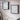 Quatropi 2-Piece Porcelain Flower Framed Wall Artwork Set White 36x36cm