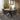 Quatropi 4 Seat Wooden Round Dining Set Reclaimed Oak Dining Table and Chairs Grey