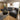 Quatropi 4 Seater U Shaped Corner Sofa Long Chaise Footstool Modular Set Black