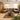 Quatropi 4 Seater U Shaped Corner Sofa Long Chaise Footstool Modular Set Brown 7