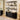 Quatropi 4 Shelf Shelving Unit with Doors Bookcase Ribbed Black Oak 160x200cm