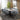 Quatropi 6 Seat Extendable Dining Set Ceramic Dining Table and Chairs Blue White