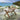 Quatropi 6 Seater Garden Table and Chairs Dining Set Beige Wood Effect Aluminium