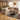 Quatropi 6 Seater L-Shape Sofa Sectional Modular Corner Sofa Couch Beige Boucle