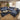 Quatropi 6 Seater Large Modular U-Shape Corner Sofa Sectional Couch Blue
