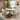 Quatropi 6 Seater Modern Round Premium White Ceramic Pedestal Dining Set 135cm