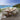 Quatropi 6 Seater Outdoor Garden Dining Set Cream Oak Wood Effect Aluminium Metal