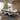 Quatropi 8 Seat Extendable Dining Set Ceramic Dining Table and Chairs White Gold