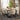 Quatropi 8 Seat Solid Wood Dining Set Herringbone Dining Table and Chairs Cream