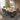 Quatropi 8 Seat Solid Wood Dining Set Herringbone Dining Table and Chairs Grey