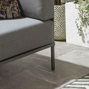 Quatropi Alfie Modular Corner Section Grey 72cm
