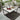 Quatropi Alfie Outdoor Ceramic Marble Garden Coffee Table Grey 80x70cm