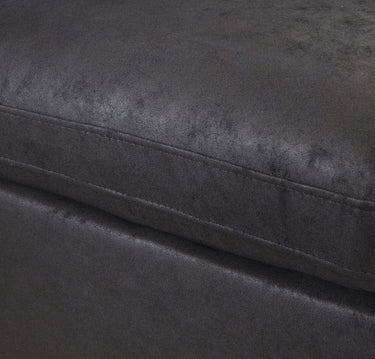 Quatropi Archie Footstool Section Black 90x90cm