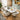 Quatropi Aubrey & Rudie 6 Seater Round Extendable Dining Set Grey & Black-Veined White Ceramic