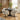 Quatropi Aubrey & Venus 4 Seater Round Extendable Dining Set Grey & Black Ceramic
