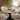 Quatropi Aubrey & Venus 4 Seater Round Extendable Dining Set Grey Ceramic