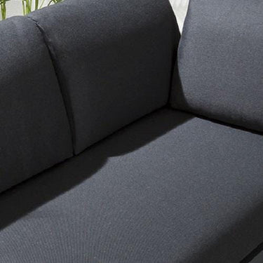 Quatropi AZZURRO YB644-BLACK FABRIC SAMPLE 150MM X 100MM