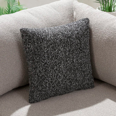 Quatropi Beach Club Outdoor Garden Scatter Cushion Dark Grey 40x40cm