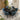 Quatropi Black Oak Round Dining Table And 6 Chairs Seater Set Blue Velvet 160cm