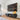 Quatropi Black Oak Tv Cabinet Stand Gold Brushed Stainless Steel Living room 1900mm