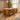 Quatropi Caleb Ceramic Dining Set - 6 Seater - Mustard Maple