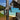 Quatropi Cantilever Garden Parasol 350cm in Grey - Multi-Axis Tilt/Swivel & Heavy Base