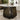 Quatropi Ceramic Marble Round Dining Table And 6 Chairs Dining Set Green 135cm