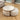 Quatropi Ceramic Marble Round Nesting Coffee Table & Footstool Set Cream 92cm
