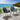 Quatropi Cole Aluminium Rope Outdoor Garden Dining Chair Midnight Blue