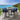 Quatropi Cole & Freddy 6 Seater Outdoor Garden Bar Set Midnight Blue & Grey Aluminium
