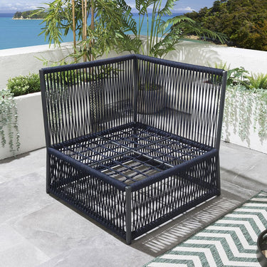 Quatropi Cole Modular Corner Section Blue 74cm