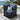 Quatropi Cole Modular Garden Corner Sofa Set Blue 218x288cm L8B