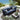 Quatropi Cole Modular Garden Sofa Set Blue 218x74cm S4