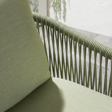 Quatropi Cole Outdoor Garden Dining Chair Green