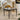 Quatropi Compact 4 Seater Square Dining Table Grey Ceramic Marble Modern 90cm
