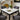 Quatropi Compact 4 Seater Square Dining Table White Ceramic Marble Modern 90cm