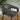 Quatropi Contemporary Carver Kitchen Dining Room Chair with Arms Dark Grey Fabric