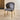 Quatropi Contemporary Velvet Dining Room Chair Grey Fabric Gold Legs