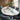 Quatropi Cora & Ashford Large 8 Seater Oval Dining Set Blue Chenille & Grey Ceramic