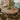 Quatropi Cora & Glasgow Wooden 6 Seater Round Dining Set Green & Reclaimed Oak
