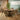 Quatropi Cora & Phoenix Modern 6 Seater Round Dining Set Green & Walnut