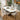 Quatropi Cora & Rudie 6 Seater Round Extendable Dining Set Grey & Matte White Ceramic