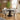 Quatropi Cora & Venus 4 Seater Round Extendable Dining Set Grey Ceramic