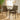 Quatropi Cora & Venus 6 Seater Round Extendable Dining Set Green & Black Ceramic