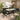 Quatropi Corner Bench Dining Set Left-Hand Ceramic Extending Table 6 Seater Green