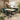 Quatropi Corner Bench Dining Set Right-Hand Ceramic Extending Table 8 Seater Green
