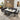 Quatropi Corner Bench Dining Set Right-Hand White Ceramic Table 8 Seater Grey