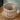 Quatropi Cotswold Set of 3 Round Grey Wicker Baskets with Rope Handles